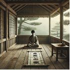 Boy Sitting Japan